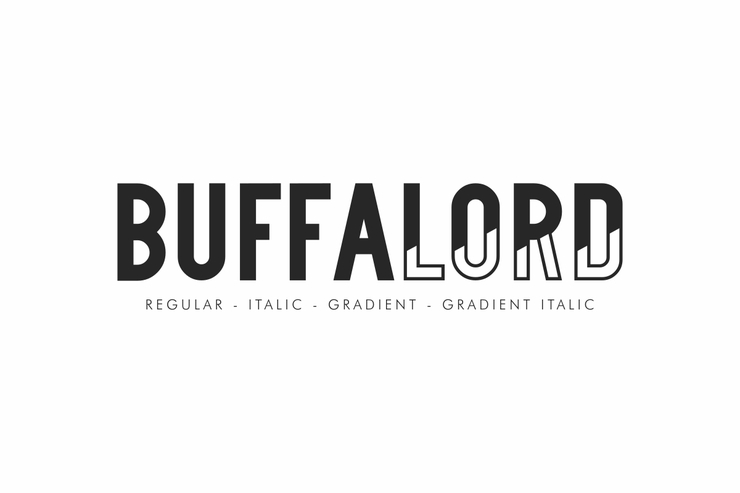 Buffalord字体 1