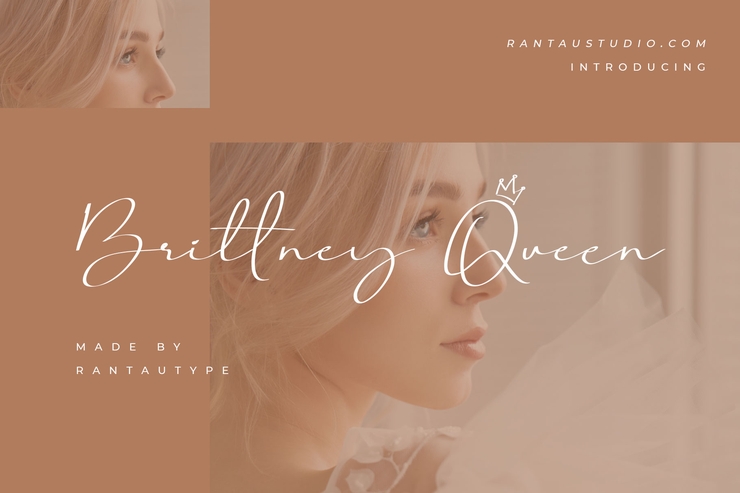 Brittney Queen字体 4