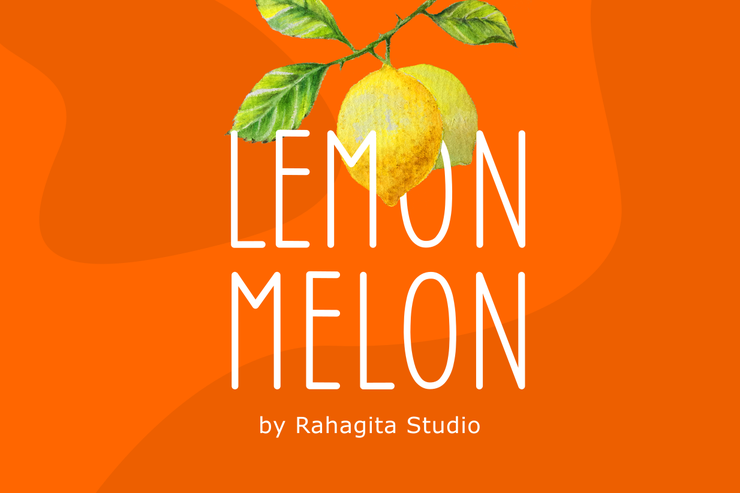 Lemon Melon字体 4