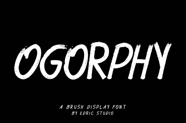 Ogorphy字体 1