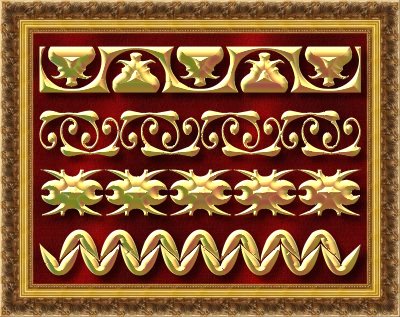 Vintage Borders_01字体 2