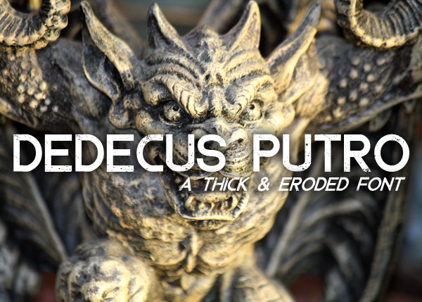Dedecus Putro字体 1