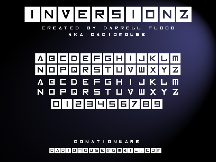 Inversionz字体 1
