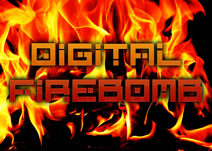 Digital Firebomb字体 1