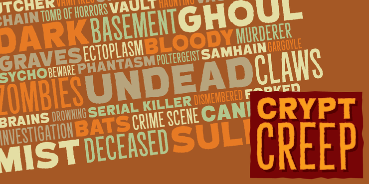 CryptCreep BB字体 1