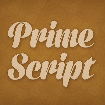 Prime Script字体 1