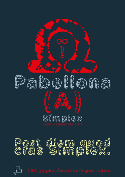 Pabellona (A) Símplex字体 2