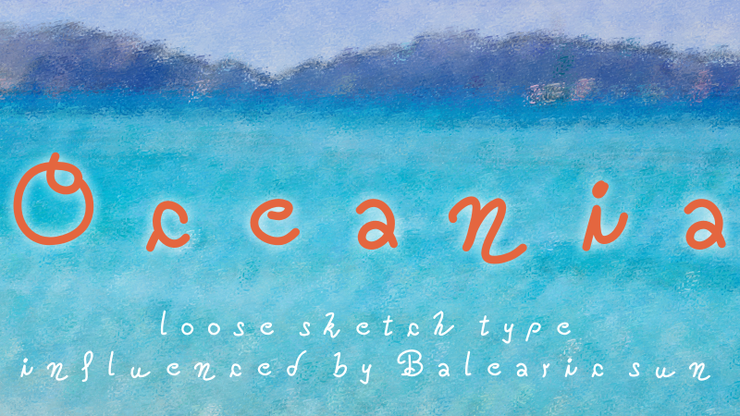 Oceania字体 1