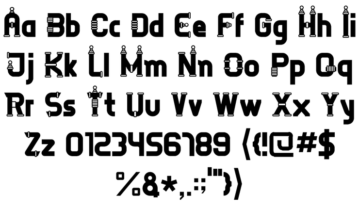 TESLAFONT字体 1