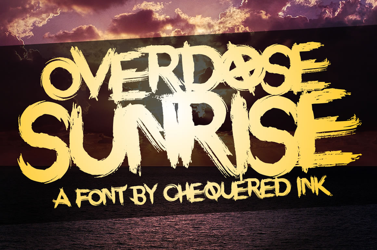 Overdose Sunrise字体 1
