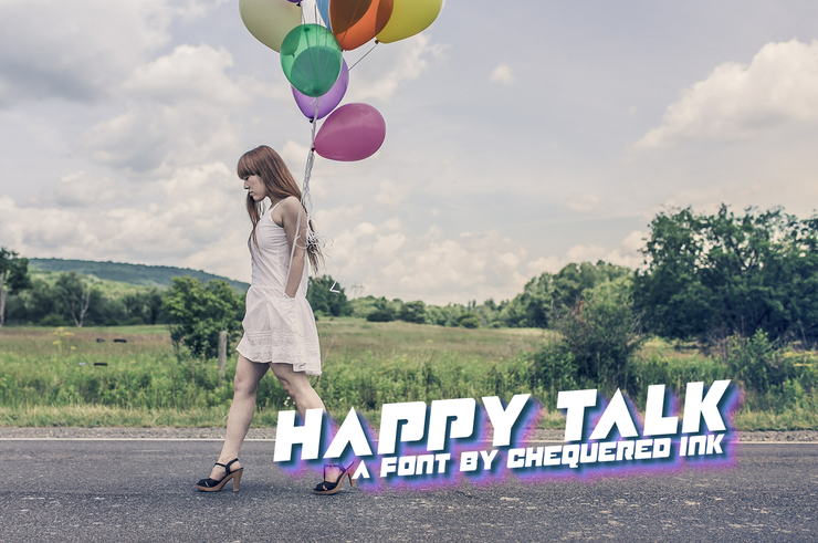 Happy Talk字体 1