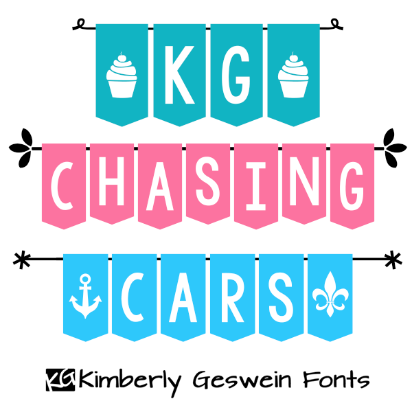 KG Chasing Cars字体 1