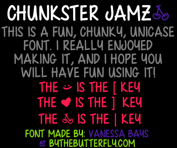 Chunkster Jamz字体 1