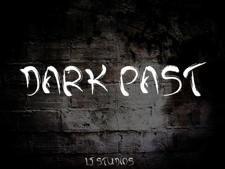 Dark past字体 1