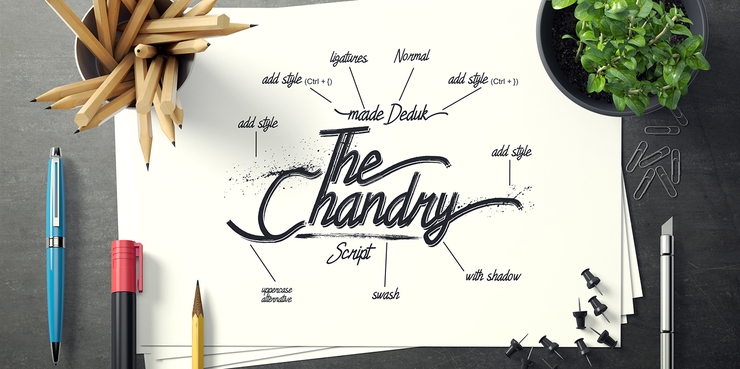 Chandry字体 1
