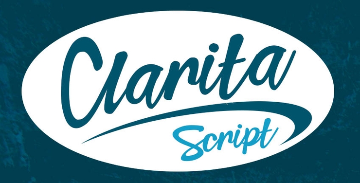 Clarita Script字体 2