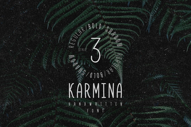 Karmina Bold字体 1