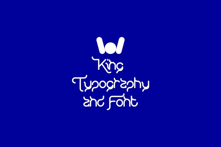 KING OF字体 And Typography字体 1