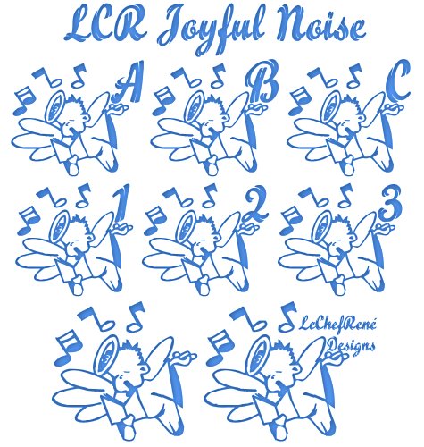 LCR Joyful Noise字体 1
