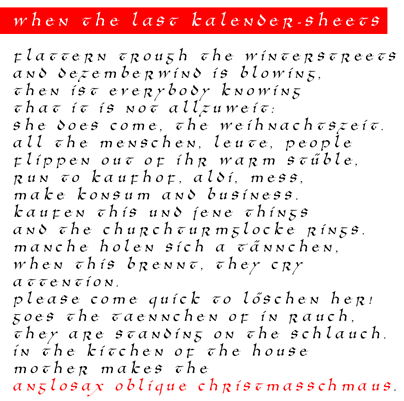 Anglosax Oblique字体 1