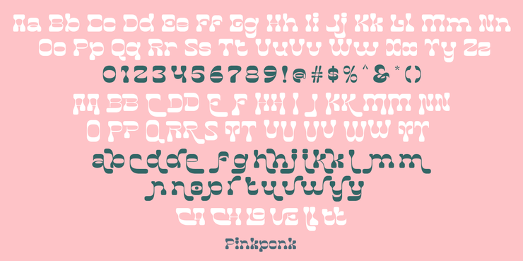 Pinkponk字体 7