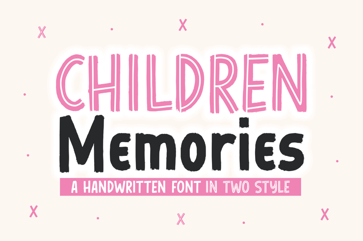 Children Memories字体 1