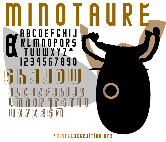 MINOTAURE字体 1