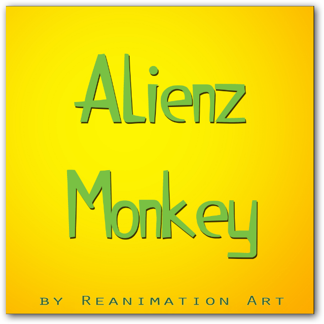 Alienz Monkey字体 1
