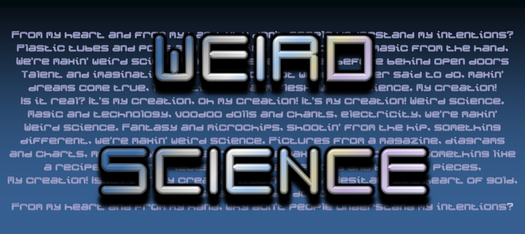 Weird Science NBP字体 1