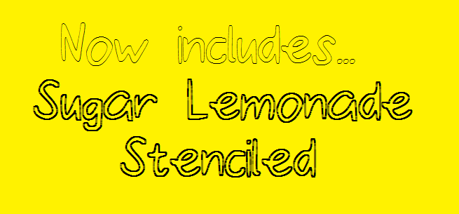 SugarLemonade字体 3