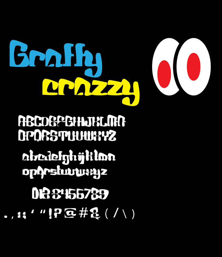 Graffy Crazzy字体 1