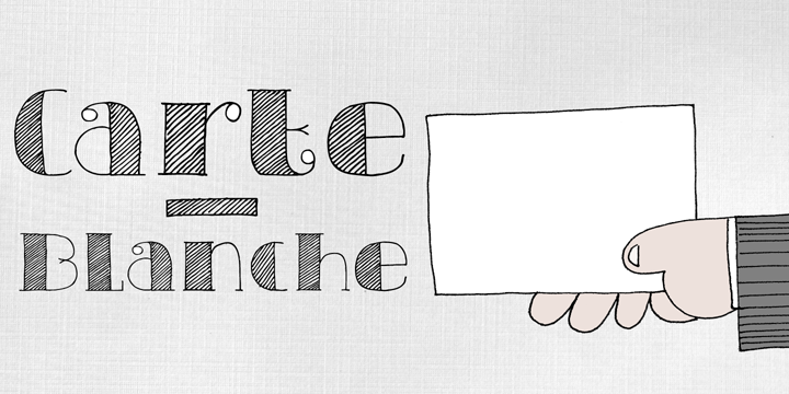 DK Carte Blanche字体 2
