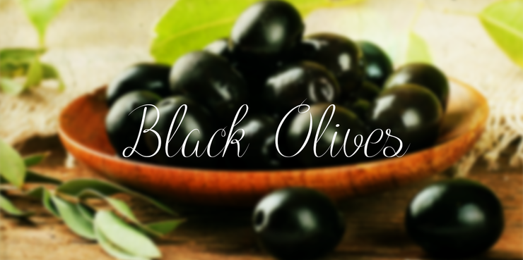 Black Olives字体 1