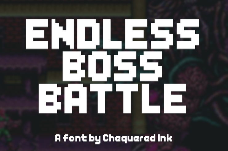 Endless Boss Battle字体 1