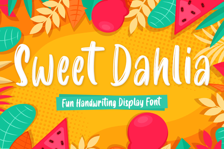 Sweet Dahlia字体 1