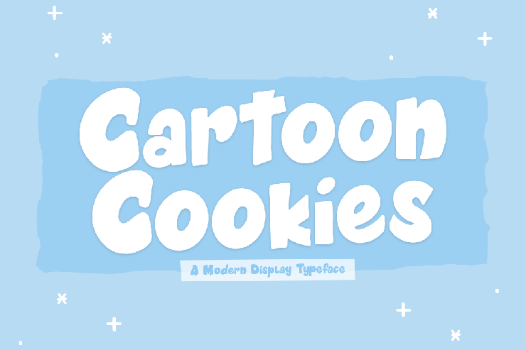 Cartoon cookies字体 1