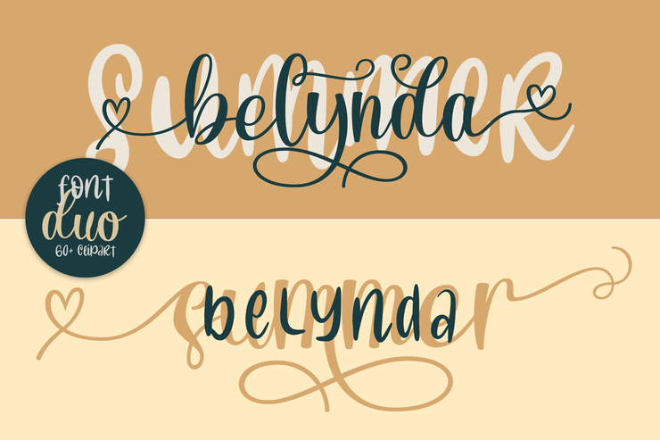 Summer Belynda字体 9