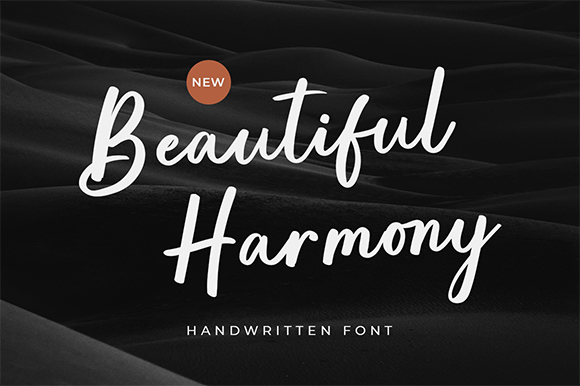 Beautiful Harmony字体 2