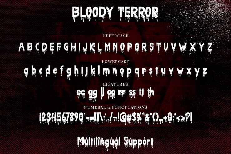 Bloody Terror字体 1