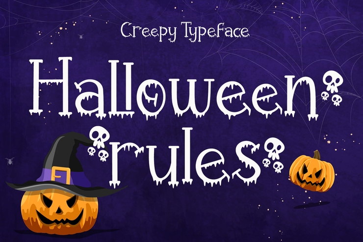 Halloween Rules字体 2