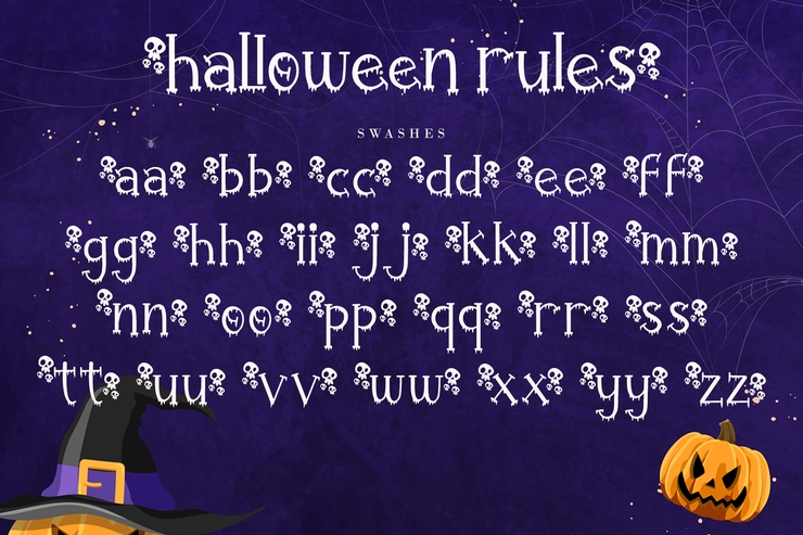 Halloween Rules字体 4