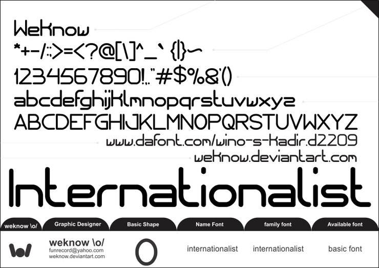 internationalist字体 2