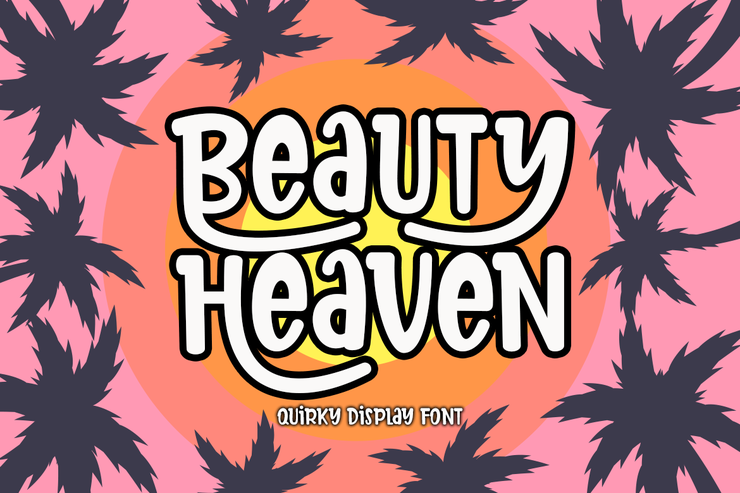 Beauty Heaven字体 3