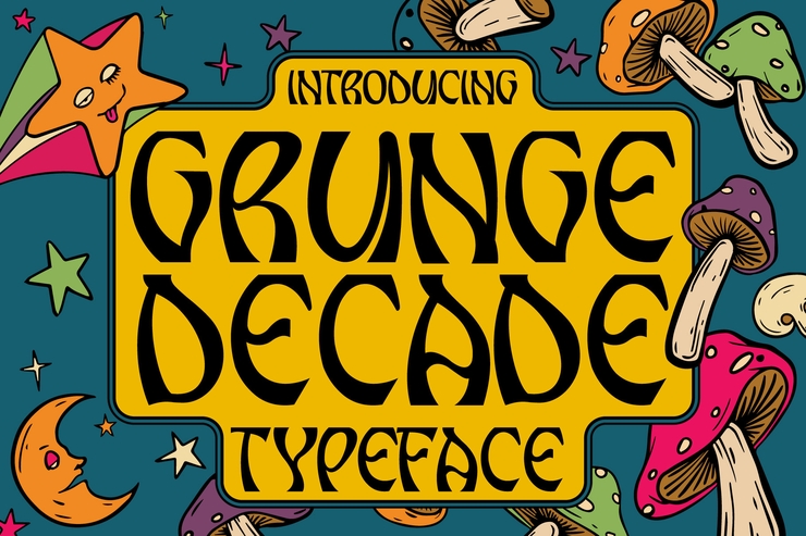 Grunge Decade字体 1