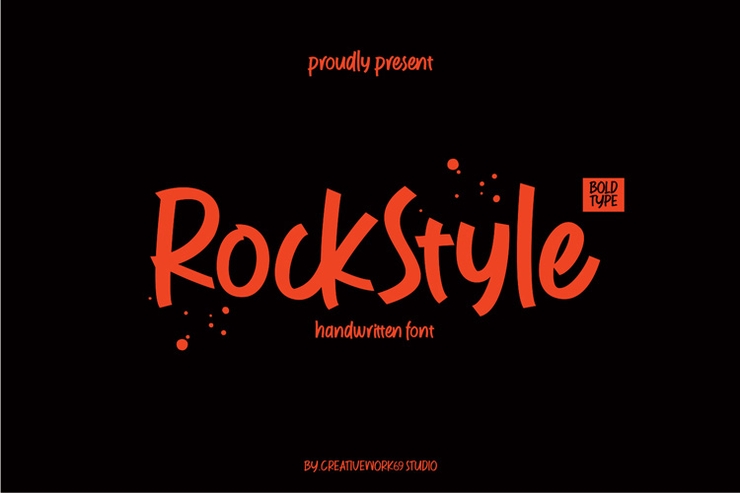 Rock Style字体 5