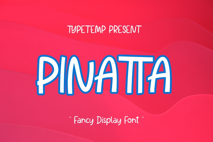 Pinatta字体 4