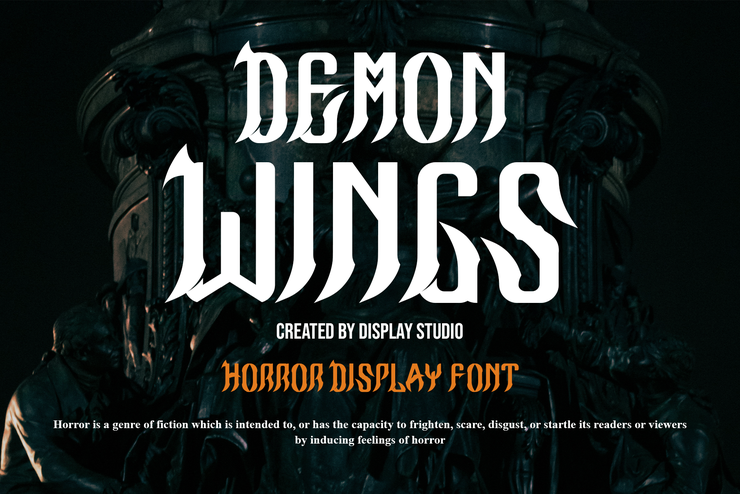 Demon Wings字体 1