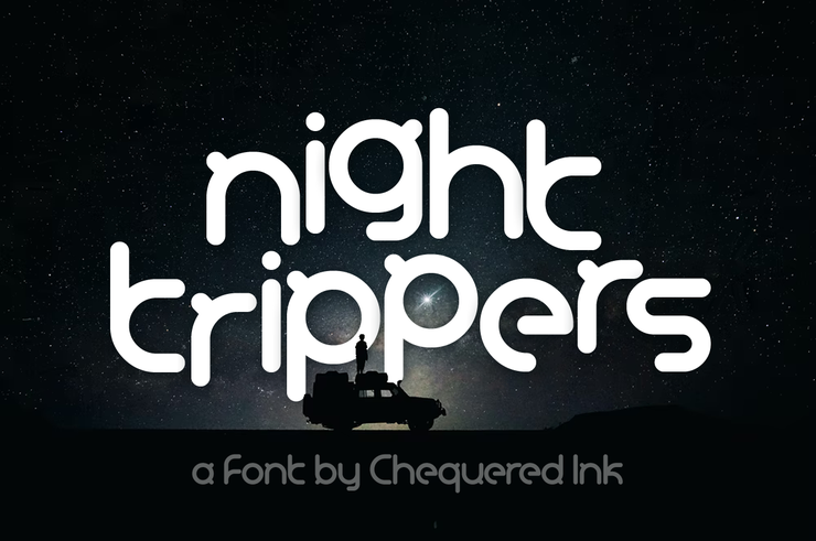 Night Trippers字体 1