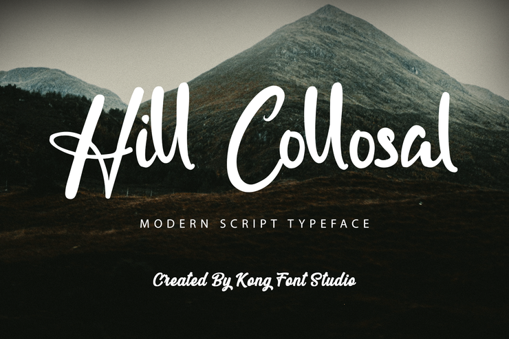 Hill Collosal字体 1