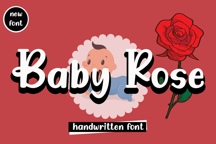 Baby Rose字体 1